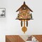 Cuckoo Singing Wall Clock Vintage Pendulum Home Living Room Wooden Art Decor
